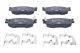 Комплект тормозных колодок HYUNDAI i20, KIA RIO, HYUNDAI ACCENT, ATE (13046057792)