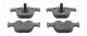 Гальмівні колодки комплект BMW 3, BMW 4, FERODO (FDB4687)