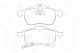 Гальмівні колодки комплект для CHEVROLET CORSA, OPEL ZAFIRA, OPEL ASTRA, CHAMPION (571975CH) Гальмівні колодки комплект для CHEVROLET CORSA, OPEL ZAFIRA, OPEL ASTRA, CHAMPION (571975CH)