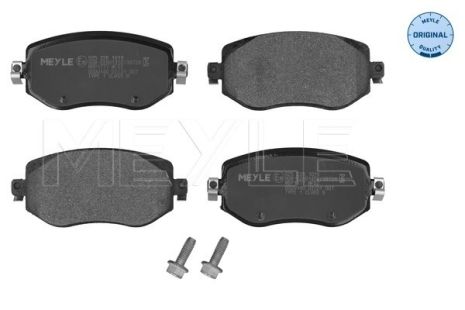 Комплект гальмівних колодок RENAULT MEGANE, MEYLE (0252261019)