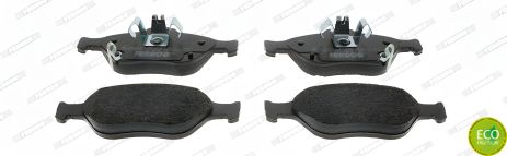 Комплект тормозных колодок для DAIHATSU CHARADE, TOYOTA YARIS, TOYOTA VERSO, FERODO (FDB1890)