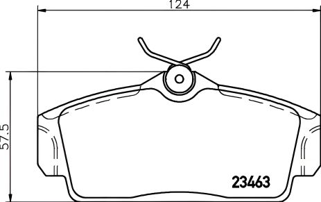 Гальмівних колодок комплект NISSAN ALMERA, NISSAN PRIMERA, NISSHINBO (NP2052) Гальмівних колодок комплект NISSAN ALMERA, NISSAN PRIMERA, NISSHINBO (NP2052)