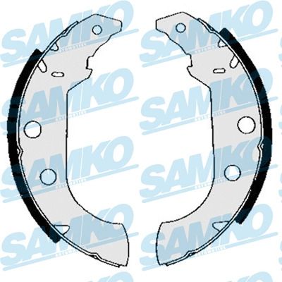 Комплект гальмівних колодок PEUGEOT 405, CITROËN XSARA, CITROËN ZX, SAMKO (84980)