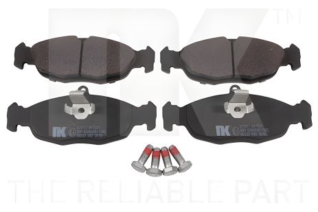 Комплект тормозных колодок для JAGUAR XJ и XK, NK (221217)