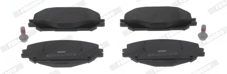 Комплект гальмівних колодок для RENAULT MEGANE, ESPACE, ARKANA, FERODO (FDB5198)