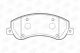 Комплект тормозных колодок VW AMAROK, FORD TRANSIT, CHAMPION (573275CH)