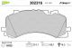 Комплект гальмівних колодок VW TOUAREG, AUDI A6, AUDI A7, VALEO (302316)