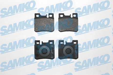 Комплект тормозных колодок MB E-CLASS, CLK и C-CLASS от SAMKO (5SP428) Комплект тормозных колодок MB E-CLASS, CLK и C-CLASS от SAMKO (5SP428)