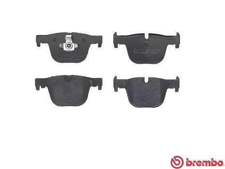 Комплект гальмівних колодок, BMW 3, BMW 4, BREMBO (P06072) Комплект гальмівних колодок, BMW 3, BMW 4, BREMBO (P06072)