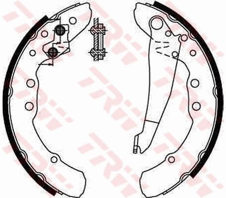 Комплект гальмівних колодок SEAT INCA, HONGQI MINGSHI, VW CADDY, TRW (GS8544)