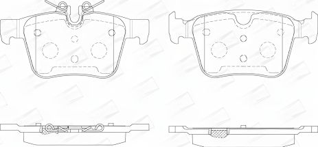 Колодок комплект гальмівних CHAMPION (573772CH), POLESTAR POLESTAR, JAGUAR XE, VOLVO XC90 Колодок комплект гальмівних CHAMPION (573772CH), POLESTAR POLESTAR, JAGUAR XE, VOLVO XC90