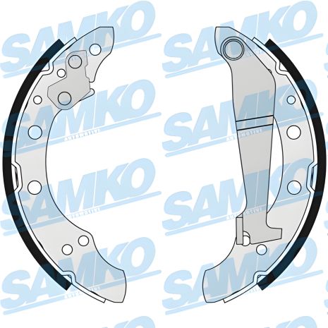 Набір гальмівних колодок CHERY FENGYUN, SKODA FABIA, SEAT TOLEDO, SAMKO (84100)