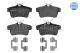 Комплект гальмівних колодок CITROËN C4, PEUGEOT RCZ, PEUGEOT 508, MEYLE (0252492217)