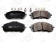 Комплект гальмівних колодок CITROËN BERLINGO, OPEL ASTRA, PEUGEOT PARTNER, CHAMPION (573620CH)