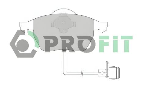 Гальмівні колодки комплект для AUDI A6, AUDI 100, PROFIT (50000590)