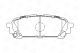 Колодки гальмівні SUBARU FORESTER, IMPREZA, CHAMPION (572529CH) Колодки гальмівні SUBARU FORESTER, IMPREZA, CHAMPION (572529CH)