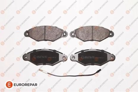 Комплект гальмівних колодок NISSAN KUBISTAR, RENAULT KANGOO, CITROËN XSARA, EUROREPAR (1623053080)