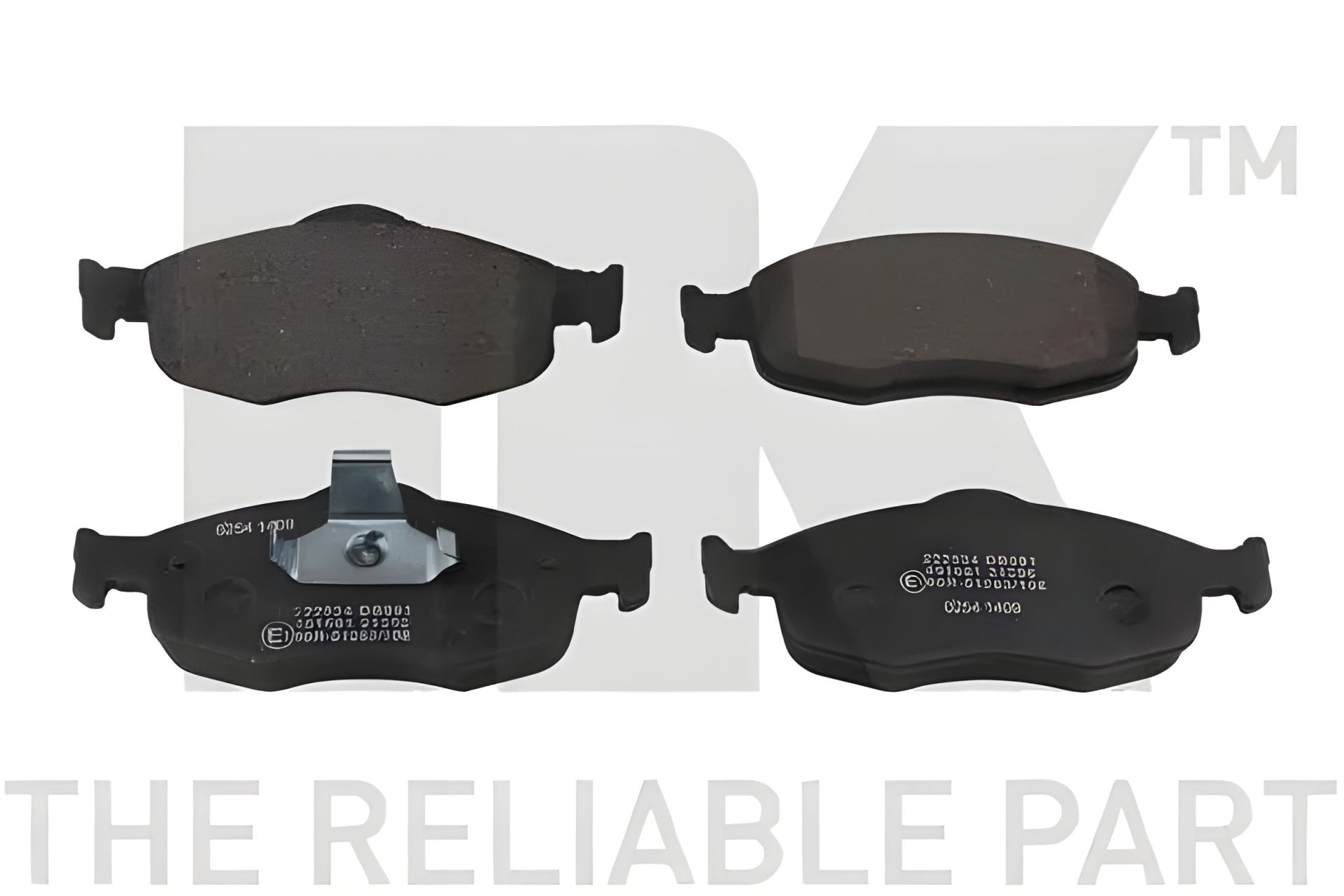 Тормозные колодки комплект FORD COUGAR, MONDEO, SCORPIO (NK 222534) Тормозные колодки комплект FORD COUGAR, MONDEO, SCORPIO (NK 222534)