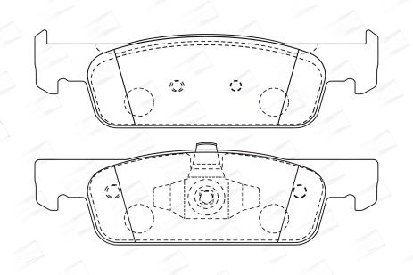 Комплект гальмівних колодок для SMART FORTWO, DACIA LOGAN, RENAULT LOGAN/STEPWAY, CHAMPION (573422CH) Комплект гальмівних колодок для SMART FORTWO, DACIA LOGAN, RENAULT LOGAN/STEPWAY, CHAMPION (573422CH)