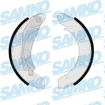Комплект гальмівних колодок PROTON JUMBUCK, CITROËN BERLINGO, PEUGEOT PARTNER, SAMKO (87420)
