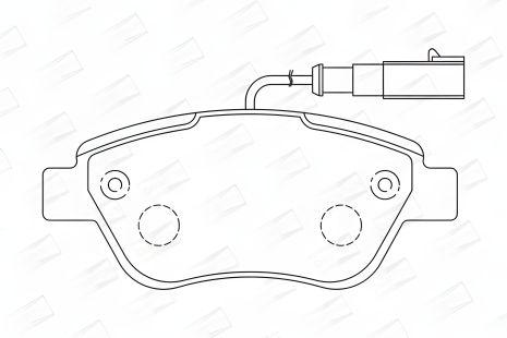 Тормозные колодки комплект для PEUGEOT BIPPER, CITROËN E-MEHARI, ALFA ROMEO от CHAMPION (573074CH) Тормозные колодки комплект для PEUGEOT BIPPER, CITROËN E-MEHARI, ALFA ROMEO от CHAMPION (573074CH)