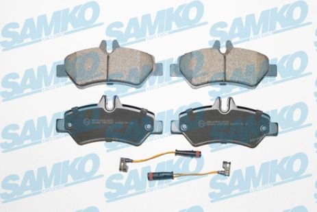 Комплект гальмівних колодок MB SPRINTER, VW CRAFTER, SAMKO (5SP1293)