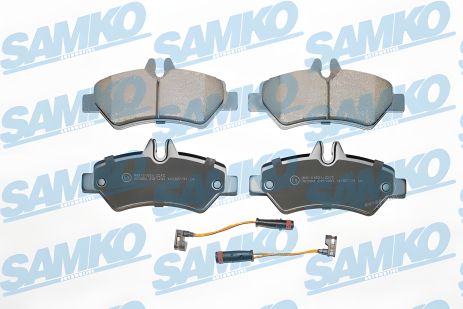 Гальмівні колодки комплект MB SPRINTER, VW CRAFTER, SAMKO (5SP1293)