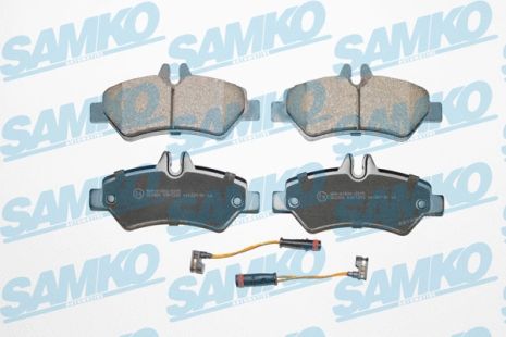 Комплект гальмівних колодок MB SPRINTER, VW CRAFTER, SAMKO (5SP1293)
