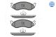 Гальмівний комплект колодок для KIA CARNIVAL, JEEP GRAND CHEROKEE, CHEROKEE від MEYLE (0252182217) Гальмівний комплект колодок для KIA CARNIVAL, JEEP GRAND CHEROKEE, CHEROKEE від MEYLE (0252182217)