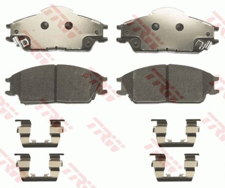 Комплект гальмівних колодок HYUNDAI ACCENT, HYUNDAI GETZ, HYUNDAI LANTRA, TRW (GDB3331)