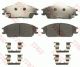 Комплект тормозных колодок HYUNDAI ACCENT, HYUNDAI GETZ, HYUNDAI LANTRA, TRW (GDB3331)