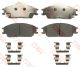 Тормозные колодки для HYUNDAI ACCENT/GETZ/LANTRA, TRW (GDB3331)