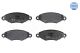 Тормозные колодки для NISSAN KUBISTAR, PEUGEOT 206, RENAULT KANGOO, MEYLE (0252198018)