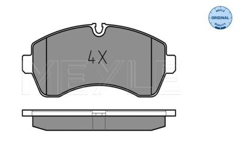 Комплект тормозных колодок MB (FJDA), MB SPRINTER, VW CRAFTER, MEYLE (0252920020)
