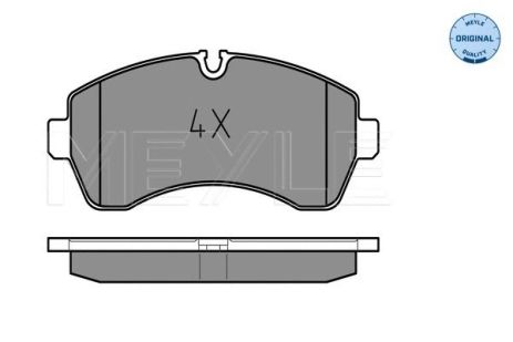 Комплект тормозных колодок MB (FJDA), MB SPRINTER, VW CRAFTER, MEYLE (0252920020)