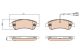 Комплект тормозных колодок OPEL MOVANO, FIAT DUCATO, PEUGEOT BOXER, TRW (GDB2068)