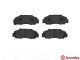 Комплект тормозных колодок ACURA NSX, ROVER 600, HONDA SMX, BREMBO (P28026)