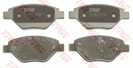 Комплект тормозных колодок RENAULT MEGANE, TRW (GDB1571)