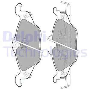 Комплект гальмівних колодок OPEL ASTRA, DELPHI (LP1673)