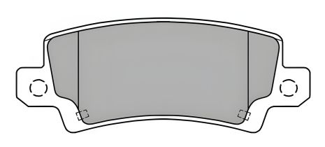 Комплект гальмівних колодок TOYOTA COROLLA, FREMAX (FBP1364) Комплект гальмівних колодок TOYOTA COROLLA, FREMAX (FBP1364)