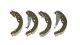 Комплект тормозных колодок VW POLO, STREETSCOOTER WORK, SKODA ROOMSTER, BREMBO (S85516)