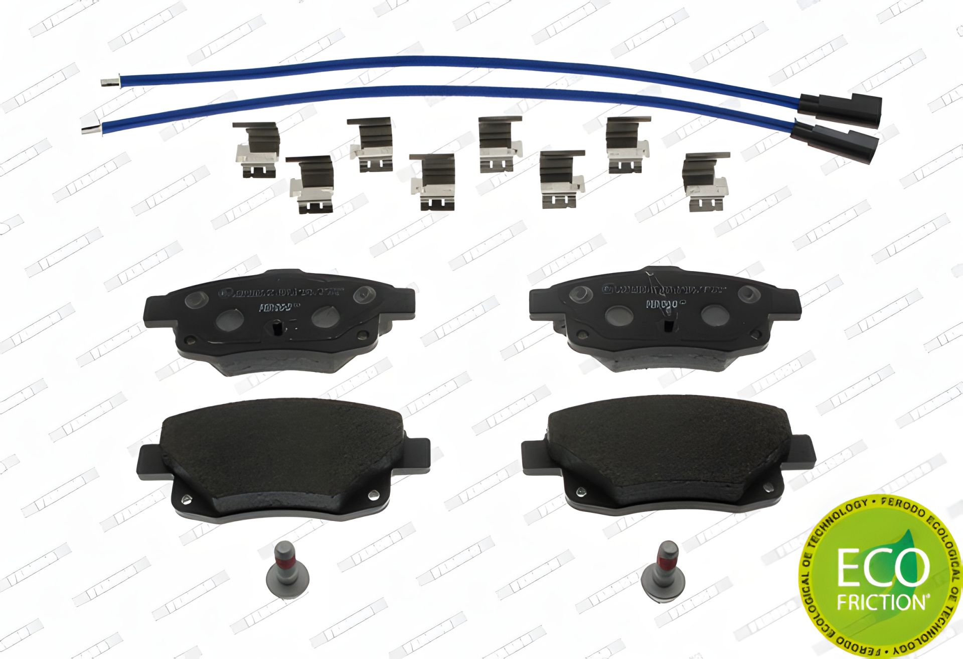 Набір гальмівних колодок FORD TRANSIT, FERODO (FVR1930) Набір гальмівних колодок FORD TRANSIT, FERODO (FVR1930)