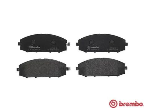 Комплект гальмівних колодок NISSAN PATROL, BREMBO (P56041)