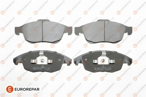 Гальмівних колодок комплект PEUGEOT 5008/CITROËN BERLINGO/CITROËN C4, EUROREPAR (1617272980)