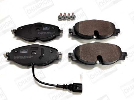 Комплект тормозных колодок SKODA OCTAVIA, AUDI A3, VW GOLF, CHAMPION (573390CH)