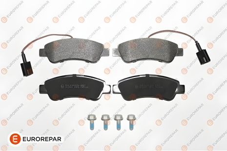 Комплект гальмівних колодок для OPEL MOVANO, FIAT DUCATO, PEUGEOT BOXER, EUROREPAR (1675989880) Комплект гальмівних колодок для OPEL MOVANO, FIAT DUCATO, PEUGEOT BOXER, EUROREPAR (1675989880)