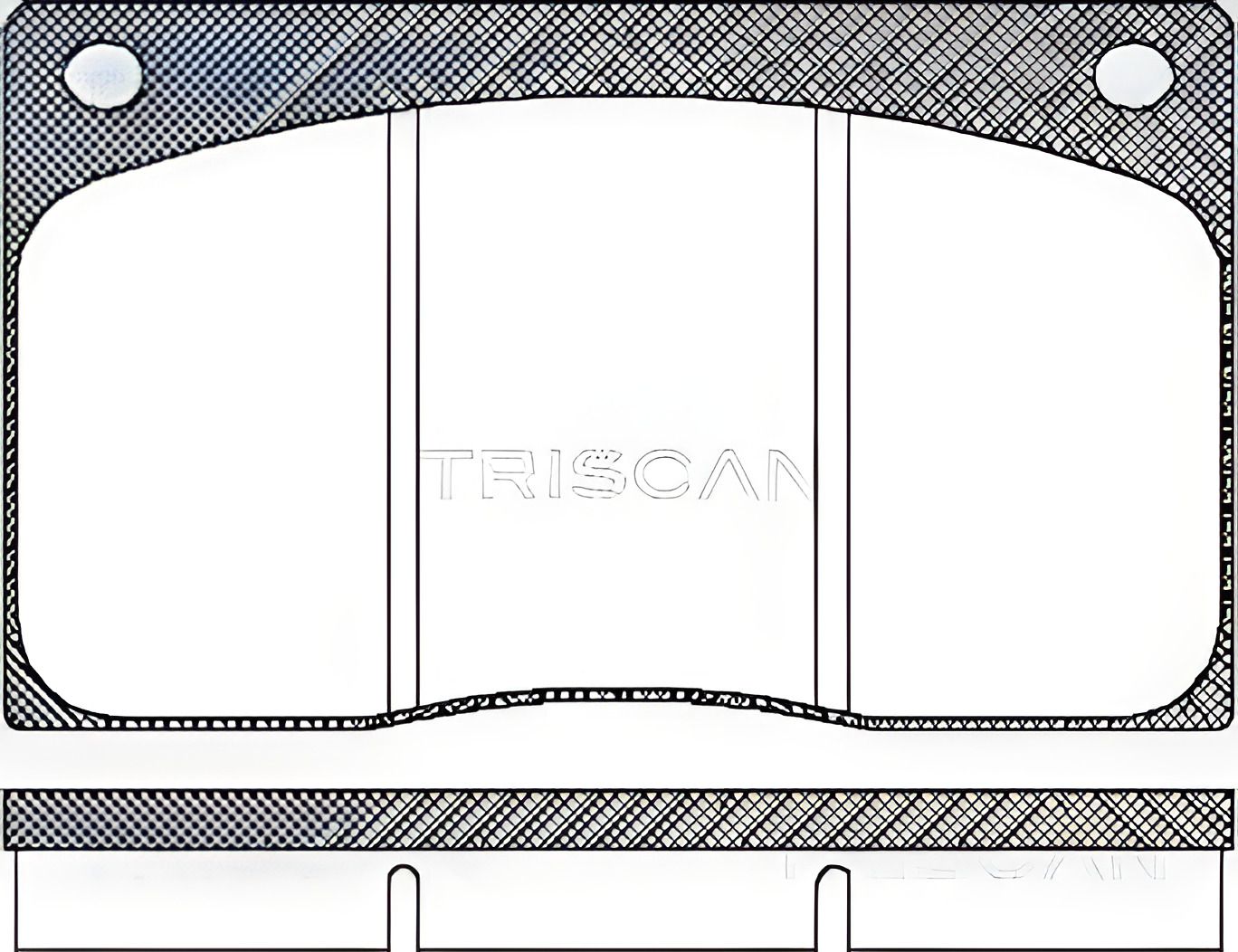 Комплект гальмівних колодок LAMBORGHINI ESPADA, ASTON MARTIN, JAGUAR E-TYPE, TRISCAN (811010799) Комплект гальмівних колодок LAMBORGHINI ESPADA, ASTON MARTIN, JAGUAR E-TYPE, TRISCAN (811010799)