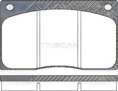 Комплект гальмівних колодок TRISCAN 811010799 для LAMBORGHINI ESPADA, ASTON MARTIN, JAGUAR E-TYPE Комплект гальмівних колодок TRISCAN 811010799 для LAMBORGHINI ESPADA, ASTON MARTIN, JAGUAR E-TYPE
