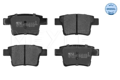 Комплект тормозных колодок JAGUAR X-TYPE, FORD MONDEO, MEYLE (0252426017)