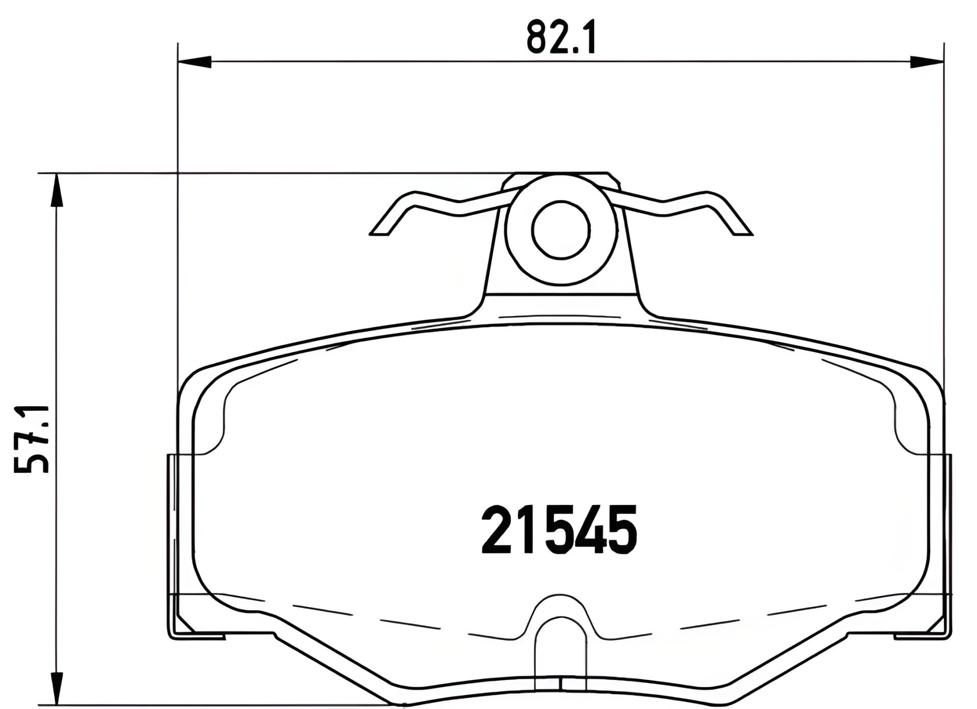 Гальмівні колодки комплект для NISSAN PRIMERA, ALMERA, BREMBO (P56024) Гальмівні колодки комплект для NISSAN PRIMERA, ALMERA, BREMBO (P56024)